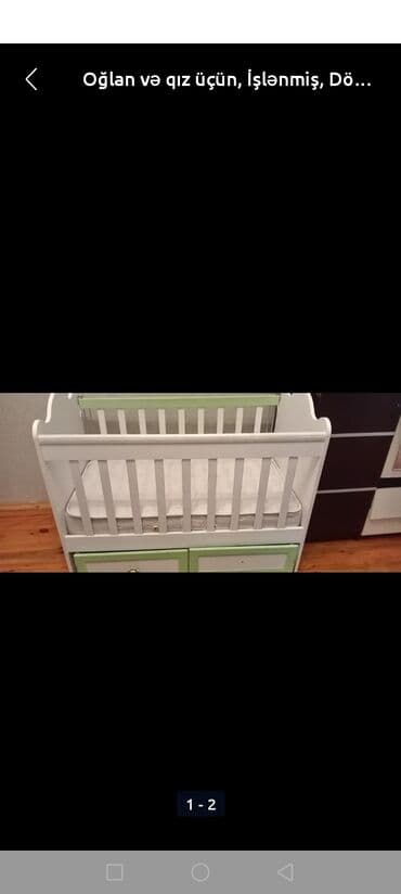 xan çinar: Oğlan və qız üçün, İşlənmiş, Dördbucaq, Beşik, Dəst ilə, Matras ilə, Yellənmə mexanizmsiz — 1