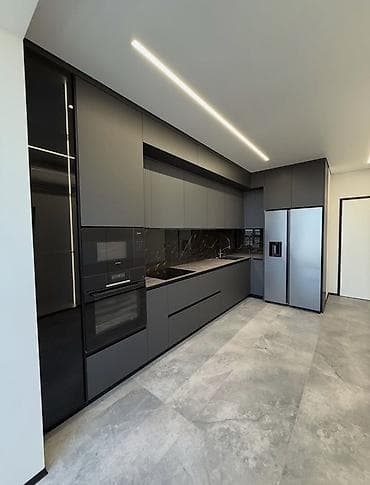 lambirin tavan: Müasir dizaynlı mətbəx mebeli komplekti - Üslub: minimal və loft — 2