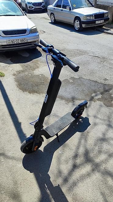 трюкавой самокат: Riley elektrik skuteri - Şəhər içi rahat və səssiz hərəkət üçün — 3