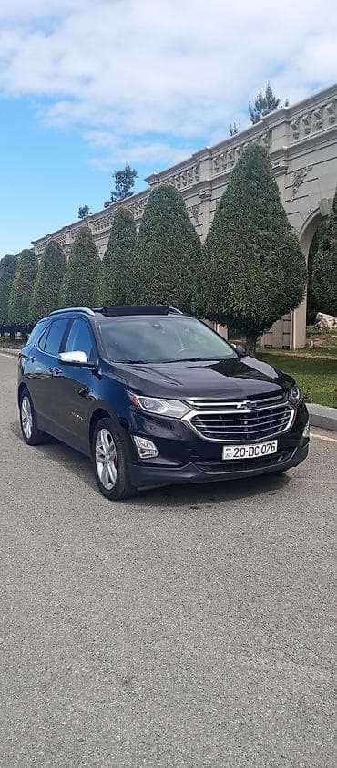 led iwiqlar: Chevrolet Equinox – qara rəngli, 5 yerlik kompakt SUV. Texniki və — 1