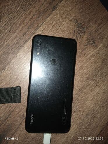 телефон баку: Honor 8A Pro, 64 ГБ, цвет - Черный, Отпечаток пальца — 1