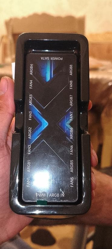 sata ssd: AuyiHomu ARGB & PWM Fan Hub – 2‑in‑1 şassi fan paylayıcı — 4
