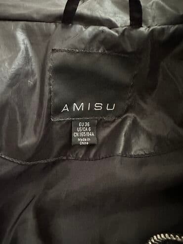 qadin ucun is elanlari: Куртка для девушек, AMISU, мех отстегивается зима-осень — 2