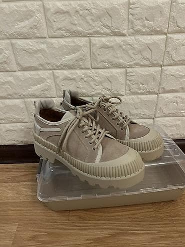 bej qadın krossovkaları: Tuflilər, Ölçü: 37, Yeni — 4