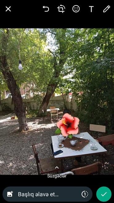 sahə: 40 sot, Kənd təsərrüfatı, Mülkiyyətçi, Bələdiyyə — 2