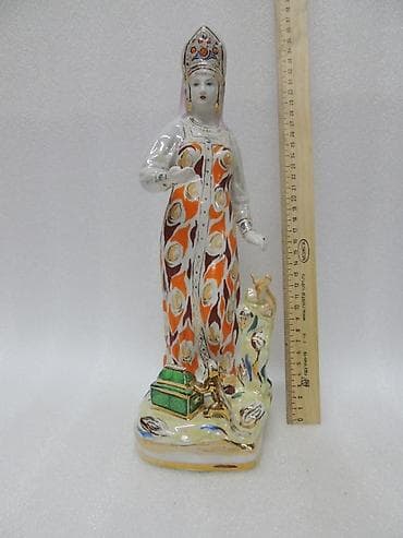 Статуэтка "хозяйка медной горы", дулево, 60 год Размер: 34 см — 1