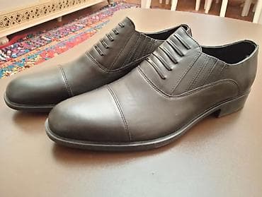 koja kurtka kişi: Klassik kişi ayaqqabısı – qara rəng, kap-toe dizayn - Model: slip-on — 3