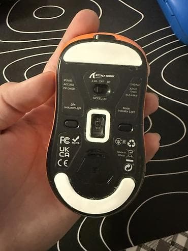 acer notebook adapter: Attack Shark Model X3 simsiz/simli oyun siçanı – narıncı — 2