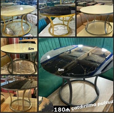 yazı masa: *1 gün ərzində çatdırılma olunan* ✔️Türk istehsalı🇹🇷 ✔️Kuxna üçün — 12