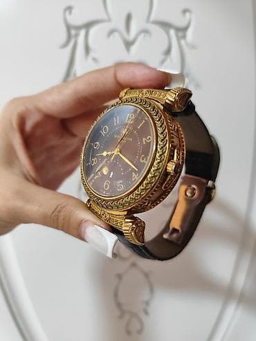 ucuz saatler: İşlənmiş, Qol saatı, Patek Phillipe, rəng - Qızılı — 8