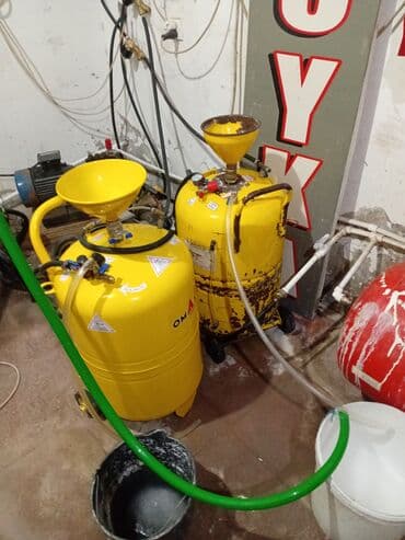 pul şekilleri: Avtoyuma üçün köpük və su verən avtomatik aparat komplekti. 2 ədəd — 3