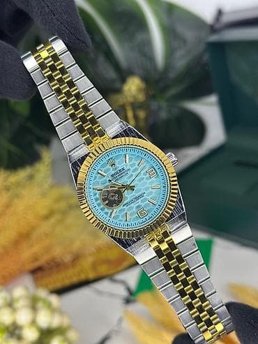 metbex saatlari: Qol saatı, Rolex, rəng - Qızılı — 3