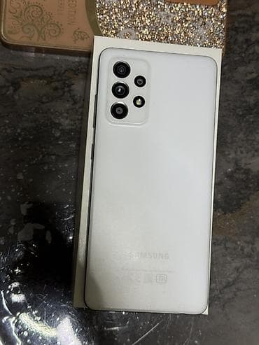 iphone x irsad: Samsung Galaxy A52, 128 GB, rəng - Ağ, Sensor — 3