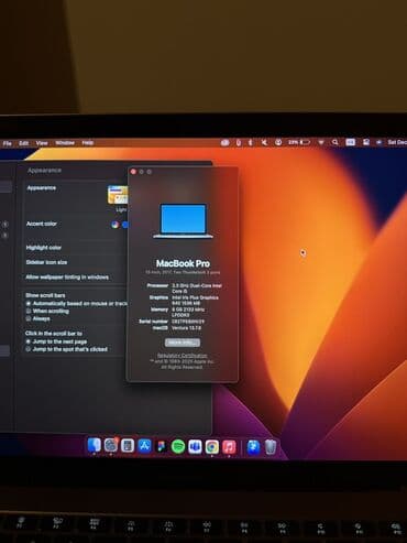 Modemlər və şəbəkə avadanlıqları: İşlənmiş Apple MacBook, 13.3 ", Intel Core i5, 256 GB, Pulsuz çatdırılma — 3