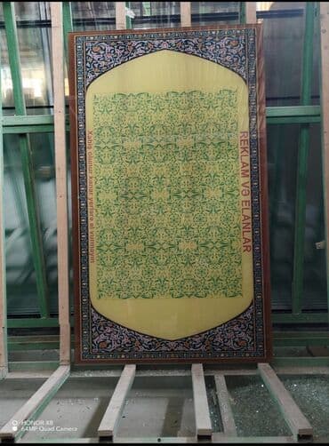 шелкография на ткани: Şüşə üzərinə UV çap xidməti - Şəxsi və korporativ dizaynların birbaşa — 4