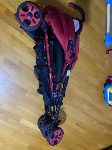 прогулочные коляски peg perego si completo: Коляска трость, Б/у, Самовывоз — 3