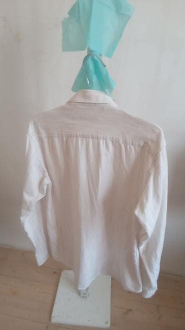 Kişi geyimləri: Guarass Exclusive kətan (linen)qarışıq kişi köynəyi, L ölçü" "kətan" — 5