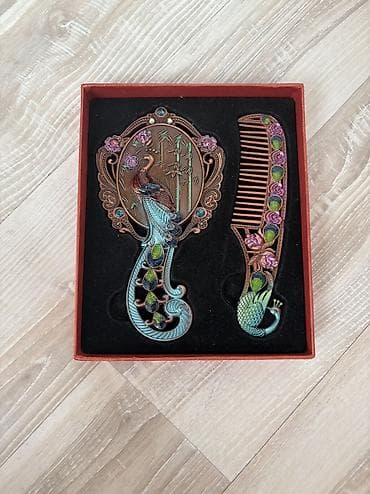 philos centro perfume: Hədiyyə dəst güzgü və daraq.yeni qutuda.Çatdırılma yalnız Sumqayıt — 1