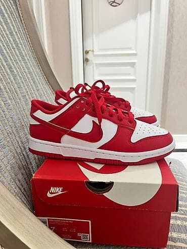 Botinkalar: Nike Dunk Low Retro – University Red/White - Model: Nike Dunk Low — 3