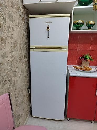 i̇p kamera: 2 qapılı Beko Soyuducu Satılır, rəng - Ağ — 1