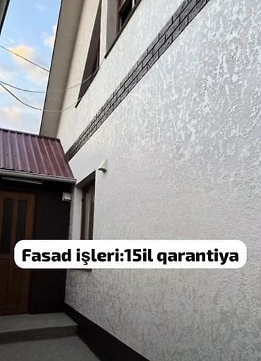 kompozit doseme: Fasad və dekorativ daxili işlər xidməti - Fasad işləri – üzlük və — 1