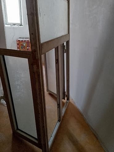 İşlənmiş İkiqat şüşə paketi Plastik pəncərə, Еni: 100 sm, Uzunluğu: 150 sm, Ödənişli quraşdırma — 2