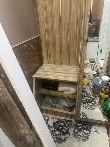 işlənmiş şifoner: İşlənmiş, Açılan, 1 qapı Düz dolab, Dəhliz dolabı — 2