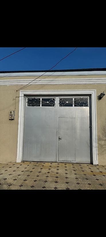 işlenmiş seyf qapılar: İşlənmiş Dəmir Həyət darvazası, Yana açılan, 3 m, Mexaniki, Qapı ilə, rəng - Boz, Kredit yoxdur, Ünvandan götürmə — 1