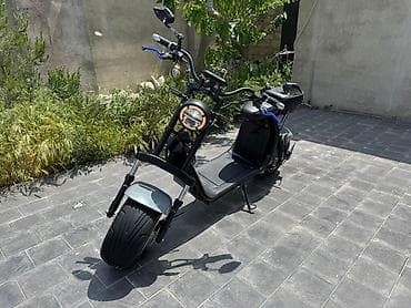 elekdirikli sukutur: İdeal vəziyyətdə Elektrik skuter – citycoco tipli, qalın təkərli — 4
