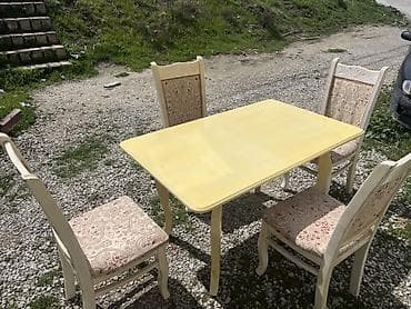 dekor şar: Açılmayan, Dördbucaq masa, 4 stul — 1