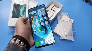 huawei modem: Huawei nova 12, 256 GB, rəng - Yaşıl, Barmaq izi — 4