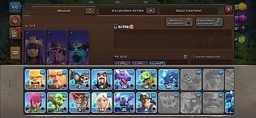 Clash of Clans hesabı – orta səviyyəli əsas kənd və tikintilər