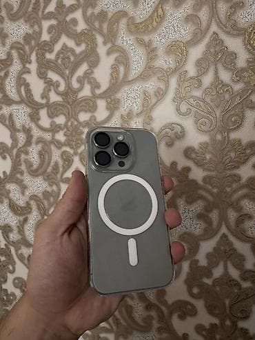 16 pro irşad: IPhone 15 Pro, 256 GB, Desert Titanium, Face ID — 6