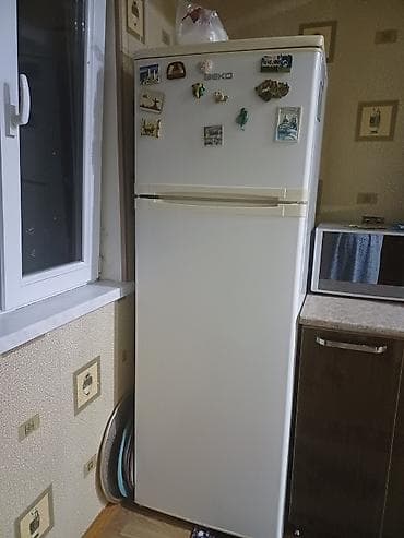 İşlənmiş 2 qapılı Beko Soyuducu Satılır, rəng - Ağ