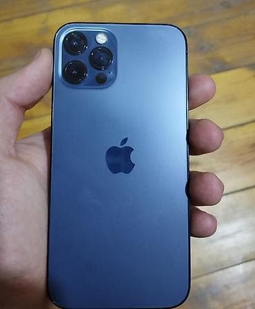 işdenmiş telfonlar: IPhone 12 Pro, 128 GB, Pacific Blue, Face ID — 1