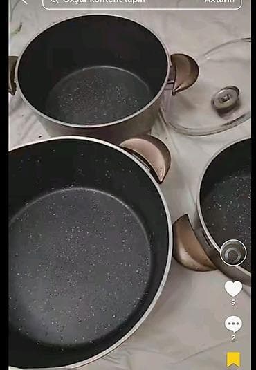 gaz peci: Qazan, rəng - Qəhvəyi, Alüminium, Türkiyə — 1