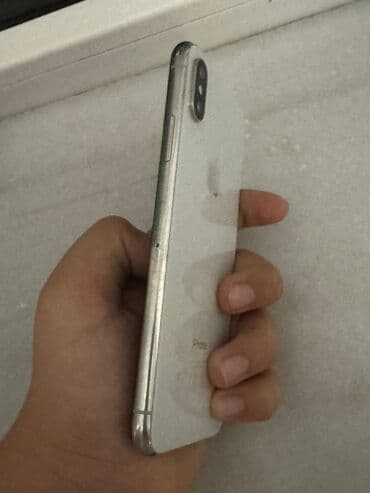 apple iphone xr: IPhone X, Gümüşü, Face ID — 3