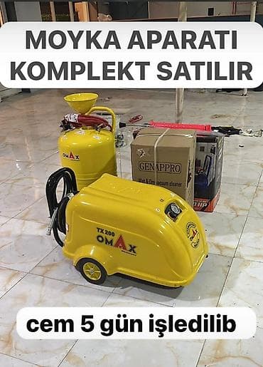 maşın yuyan aparat: Avtoyuma üçün tam komplekt avadanlıq satılır. Komplektin tərkibi: - — 1