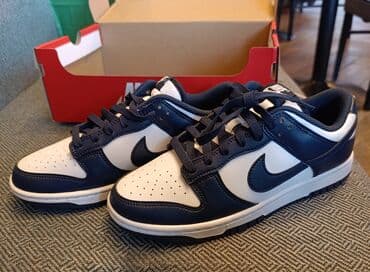 Moskviç: Nike Dunk Low (dəniz mavisi/ağ) - Klassik Dunk silueti, aşağı boğazlı — 2