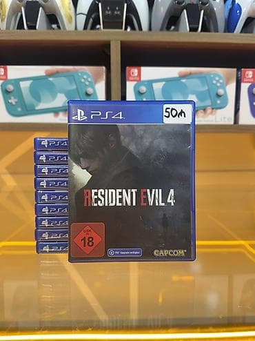 sony 2500: Resident Evil 4-PS4 diski Oyun diski tam işlək vəziyyətdədir, heç bir — 1
