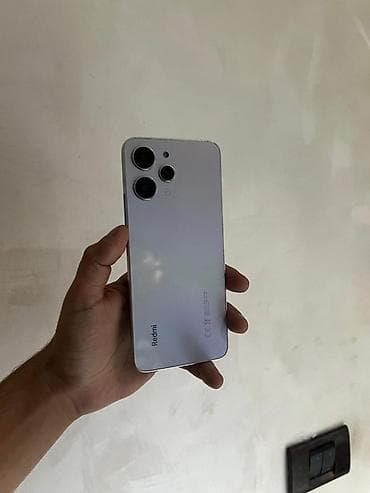telefon bakı: Redmi 12, 128 GB, rəng - Boz, Barmaq izi, Face ID — 3