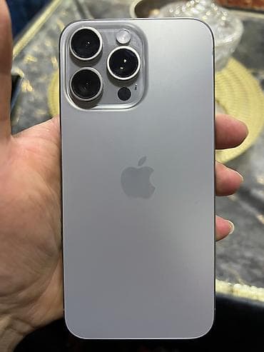 ikinci el iphone 14 pro max: IPhone 15 Pro Max, Natural Titanium — 4