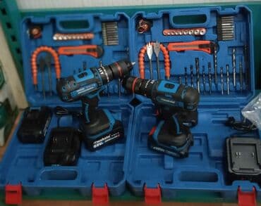 mini drel satilir: Yeni Drel dəsti, ədəd: 30, Zərbəli drel — 2