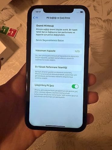 vertu orjinal: IPhone 11, 64 GB, Qara — 2