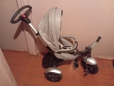 velosiped işığı: REAL ALICIYA ENDİRİM OLUNACAQ!!! Uşaq üçtəkərli velosiped/kolyaska — 5