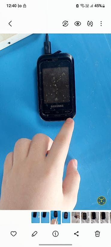 samsung galaxy note 1: Samsung 8 GB, rəng - Qara, Sensor — 1