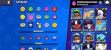 Brawl Stars hesabı – yüksək irəliləyiş və zəngin resurslarla - Kupa — 7