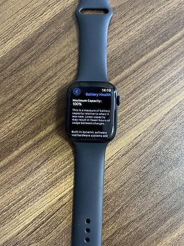 ady smart: Smart saat, Apple, Suya davamlı, rəng - Qara — 3