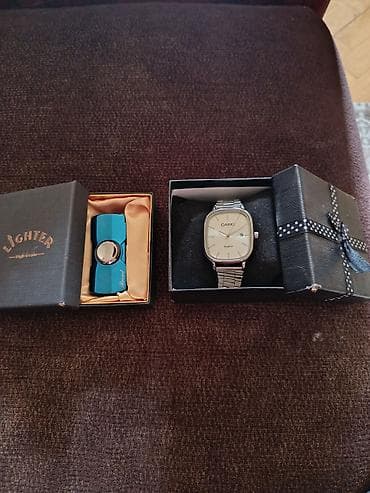 Klassik Saat dəsti, rəng - Gümüşü