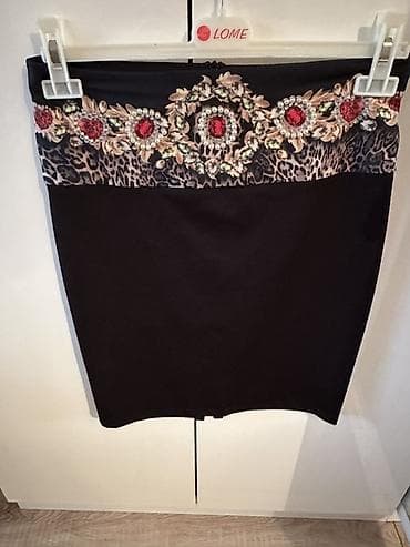 Юбки: Dəst: qadın ətəkləri (4 model) 1) Boz-qara xallı (glen plaid) klassik — 3